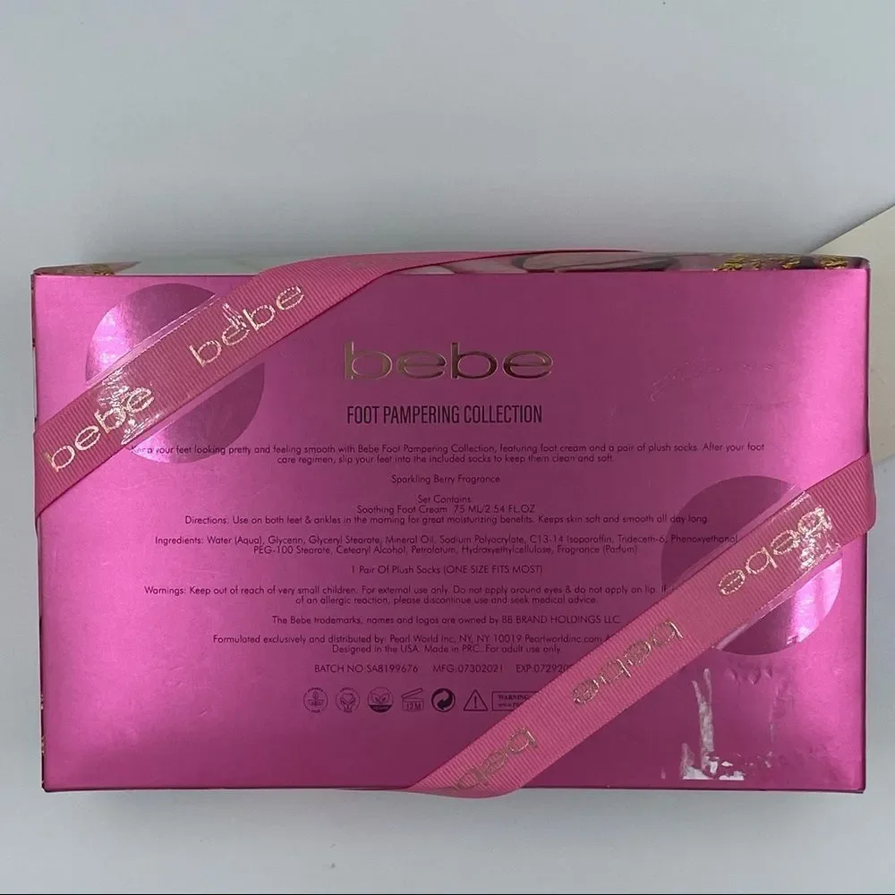 NIB‎ bebe Foot Pampering Kit